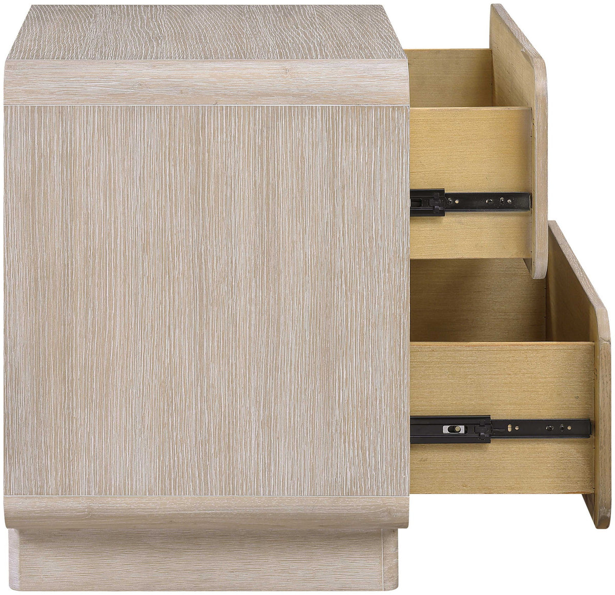Adagio - Solid Wood And Oak Veneer Nightstand