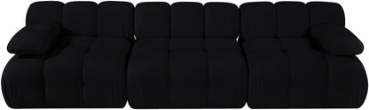 Orin - Velvet 3 Piece Modular Sofa