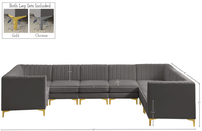 Alina - 8 Piece Modular U-Shaped Sectional