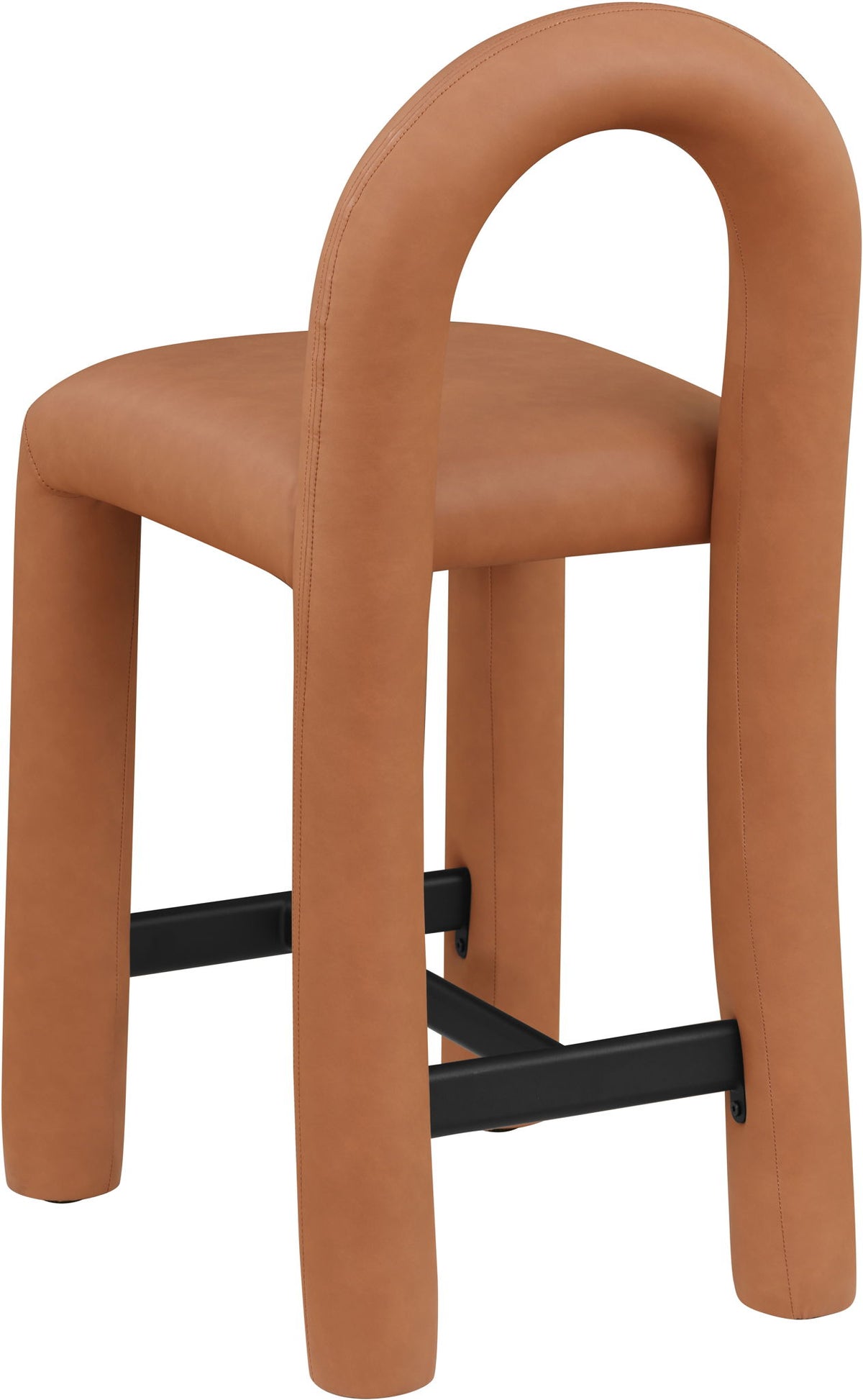 Amari - Faux Leather Stool