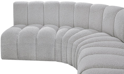 Arc - Boucle Fabric 8 Piece Modular Sofa