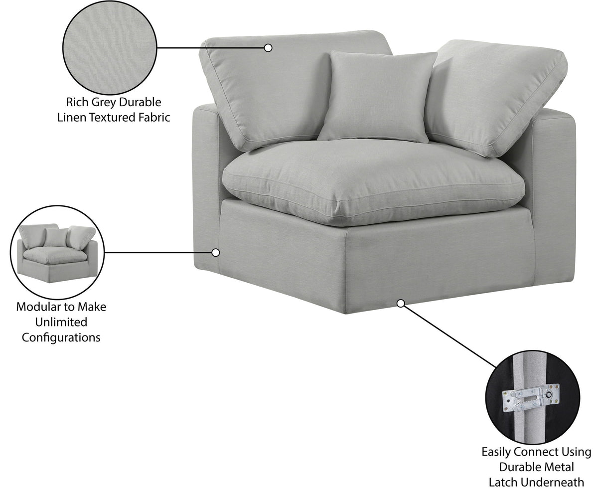 Comfy - Linen Corner Chair
