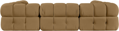 Orin - Velvet 6 Piece Modular Sectional