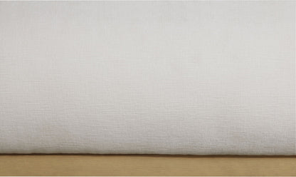 Vaughn - Chenille Bed With Natural Base