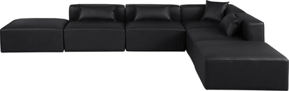 Cube - 6 Piece Modular Corner Armless Sectional