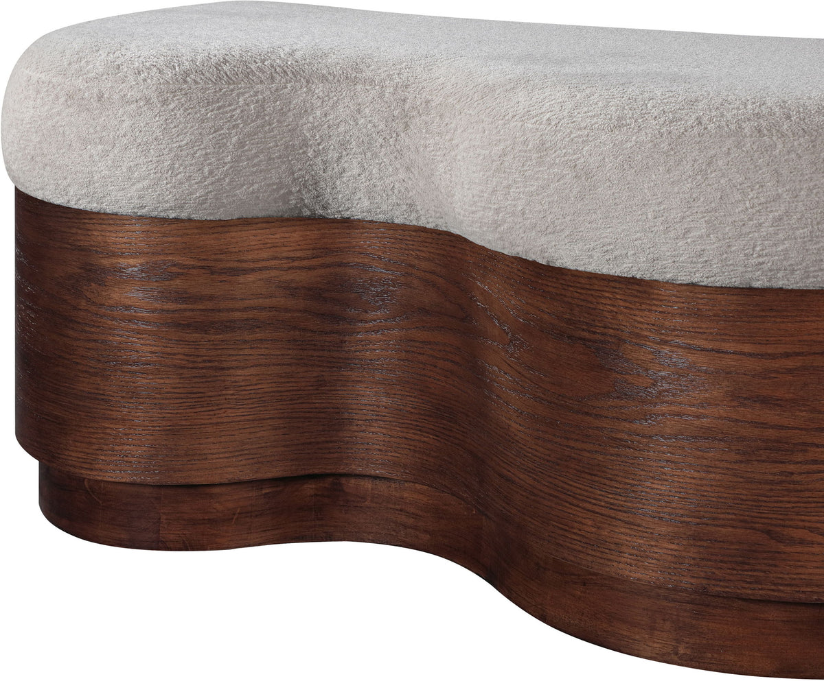 Savoy - Bench With Brown Base