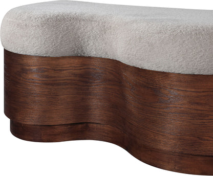 Savoy - Bench With Brown Base
