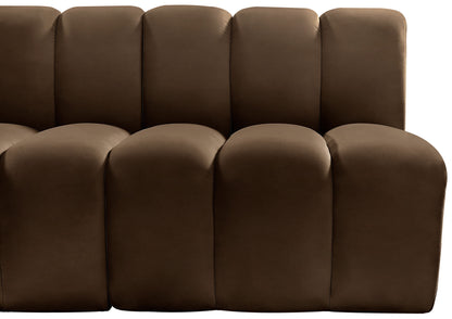 Arc - Velvet Modular U-Shaped Sectional