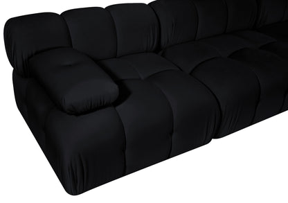 Orin - Velvet 4 Piece Modular Sofa