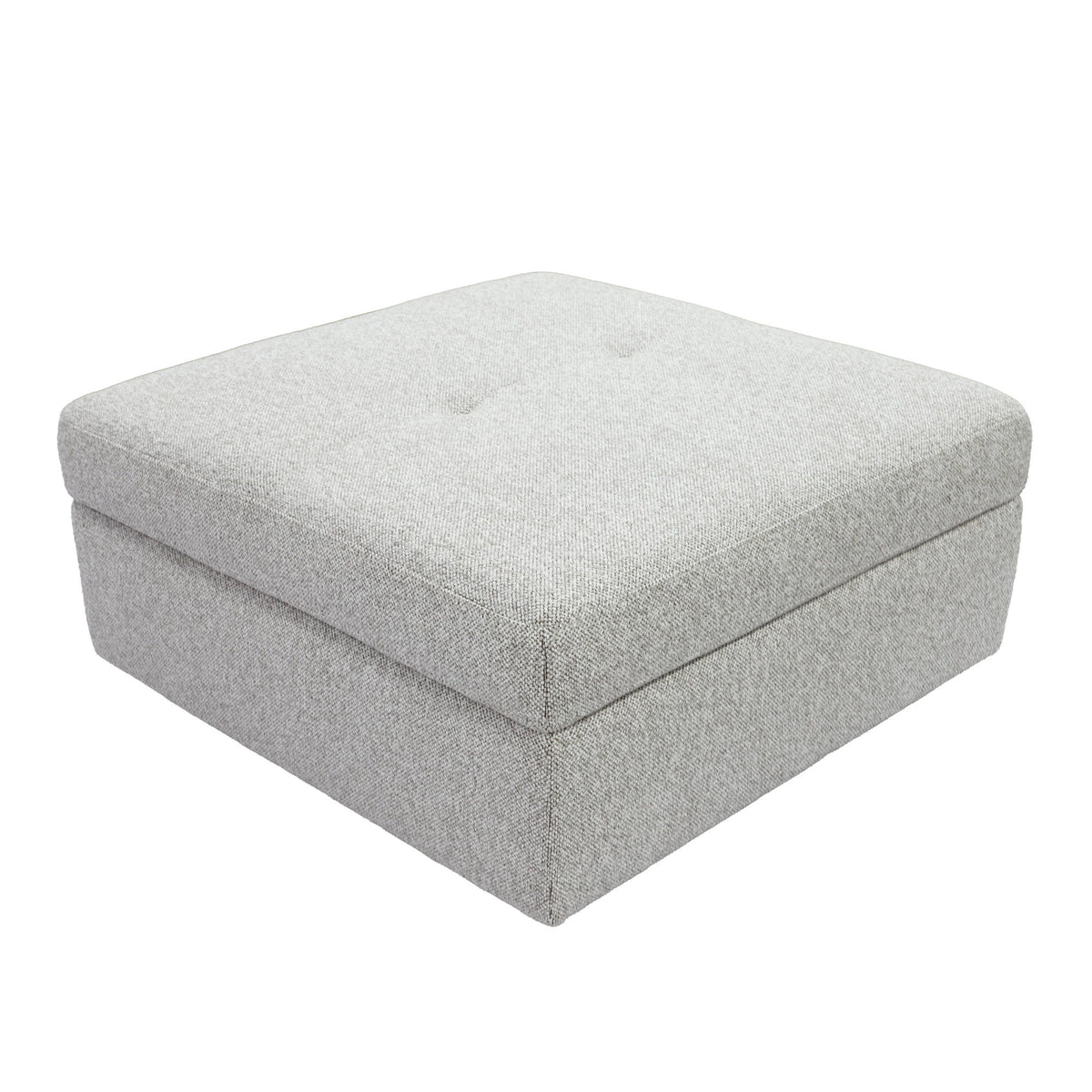 Julianna - Storage Ottoman - Crisp Taupe