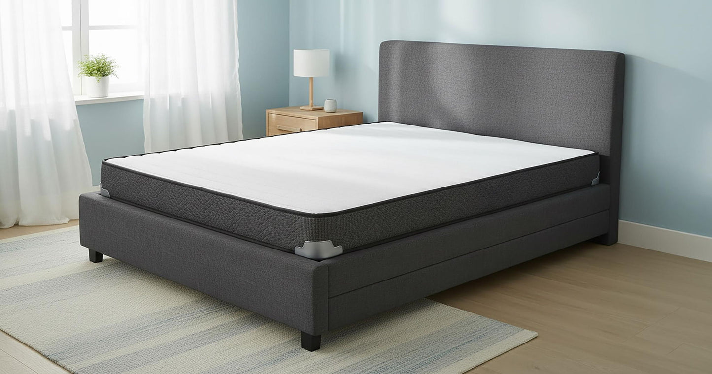 Drover 7-inch Twin Foam Mattress with Built-in Bunkie Board