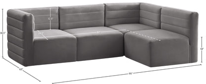 Quincy - 4 Piece Modular Sectional