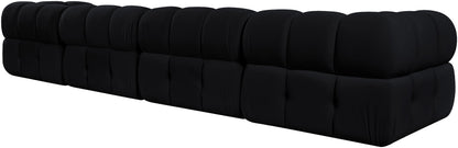 Orin - Fabric Velvet 4 Piece Modular Sofa