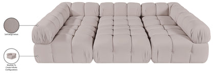 Orin - Velvet 6 Piece Modular Sectional
