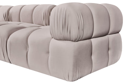 Orin - Velvet Performance Fabric Upholstered 3 Piece Modular Sofa