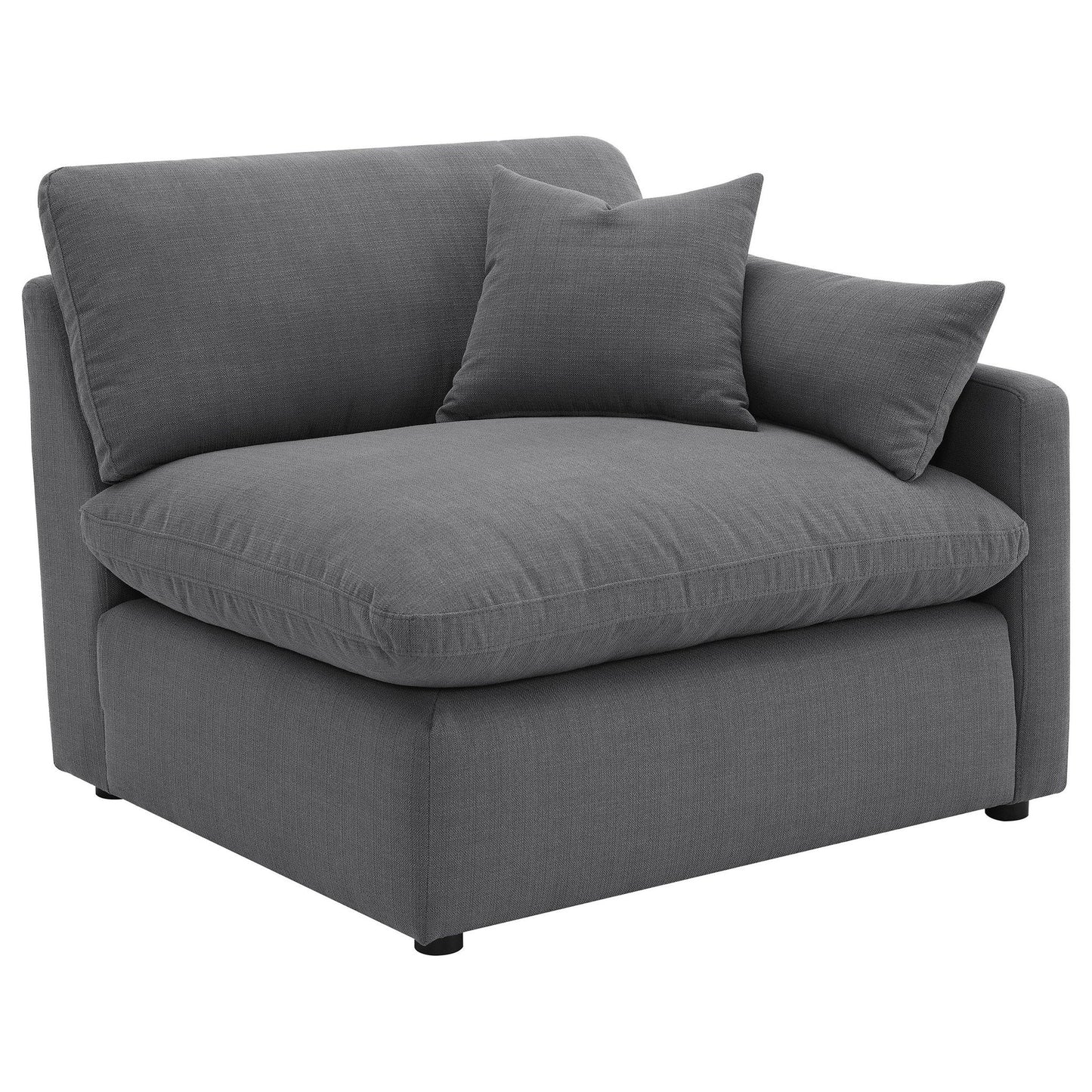 Hobson Upholstered RAF Chair Charcoal