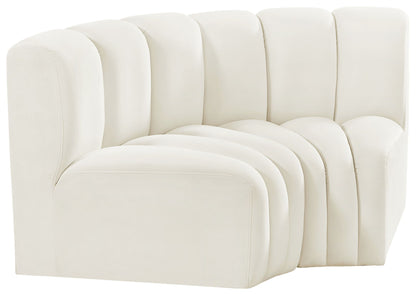 Arc - Velvet 2 Piece Modular Sofa