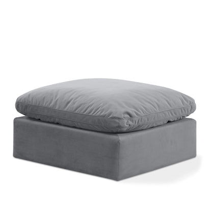 Indulge - Velvet Ottoman
