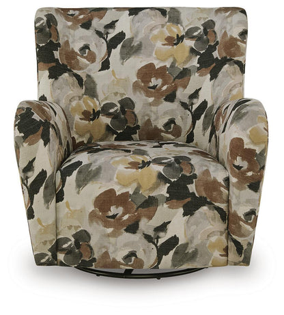Rowenburg - Swivel Glider Accent Chair