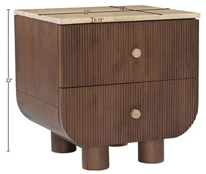 Cressa - Mango Wood Nightstand