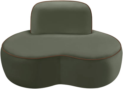 Swerve - Velvet Upholstered Chair