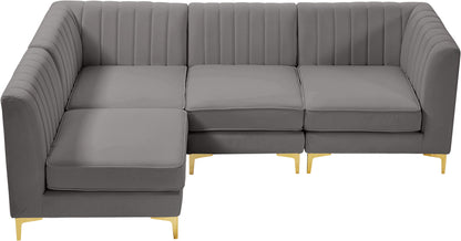 Alina - 4 Piece Modular L-Shaped Sectional