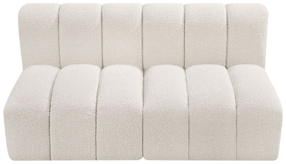 Arc - Boucle Fabric 2 Seats Modular Sofa