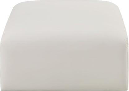 Arc - Faux Leather Ottoman