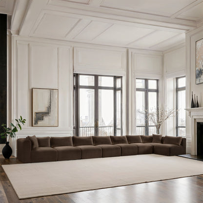 Shaggy - 8 Piece Modular Sectional