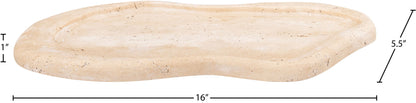 Arezzo - Travertine Tray - Natural