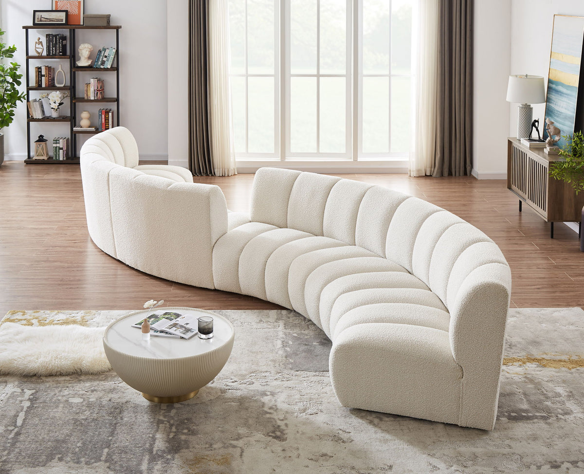 Infinity - 6 Piece Boucle Modular Sectional