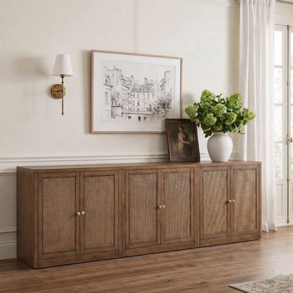 Vero - Solid Wood And Oak Venee Sideboard/Buffet