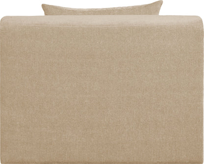 Stellar - Chenille Fabric Upholstered Modular Armless Chair