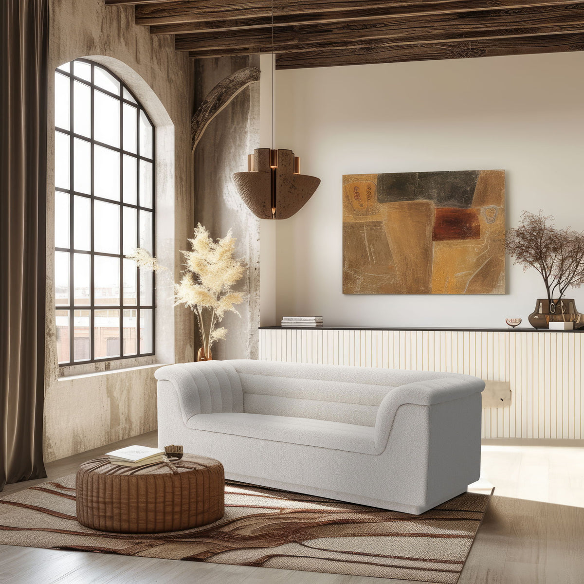 Cascade - Boucle Loveseat