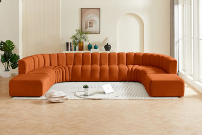 Arc - Velvet Modular Sectional