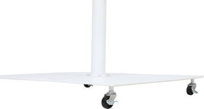 Amalfi - Aluminum Patio Umbrella - White Base / White Pole