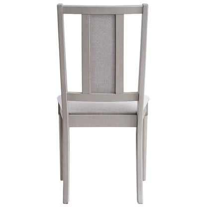 Marta - Side Chair (Set of 2) - Beige Linen & Natural