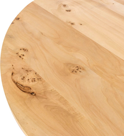 Linette - Dining Table - Burl Wood