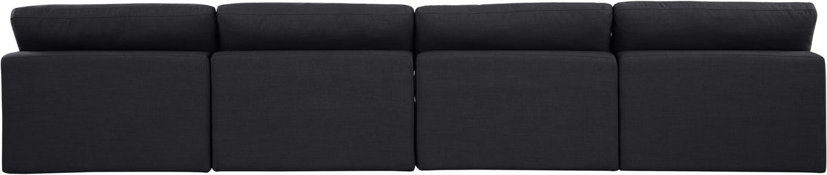 Comfy - Linen Modular Armless Sofa 4 Seats
