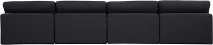 Comfy - Linen Modular Armless Sofa 4 Seats