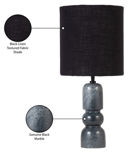 Paros - Base And Linen Textured Fabric Shade Table Lamp
