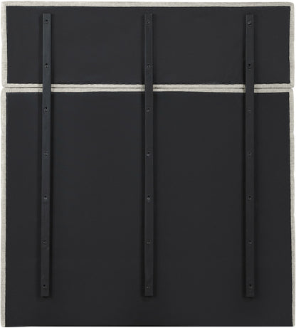 Adam - Chenille Fabric Bed With 70.5" Headboard