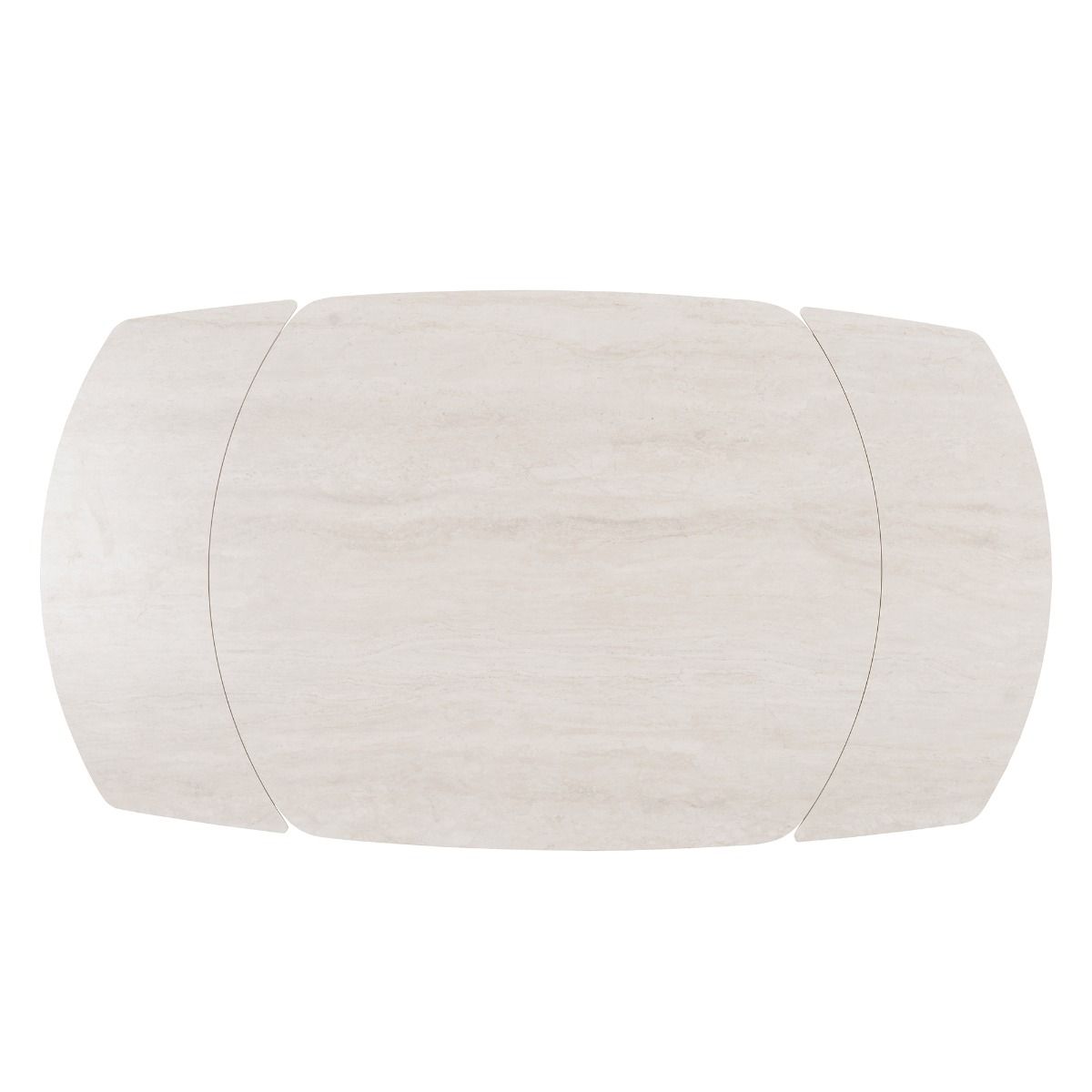 Bexley - Dining Table With Ceramic Top - Cream