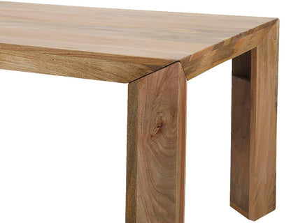 Crossings - Downtown Rectangular Dining Table With 4 Upholstered Chairs - Amber