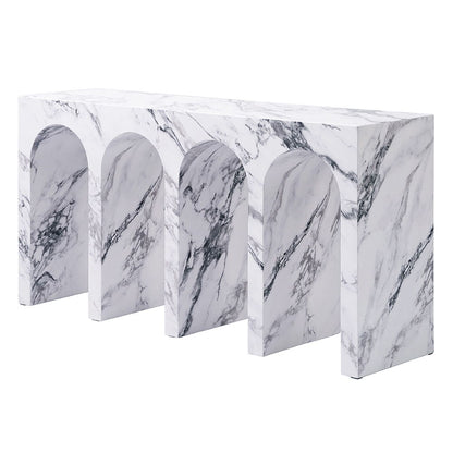 Fritzy - Console Table - Engineered Stone