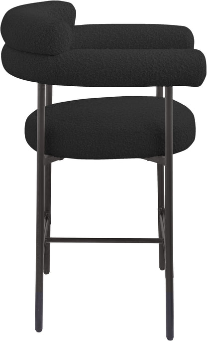 Blake - Counter Stool With Black Base (Set of 2)
