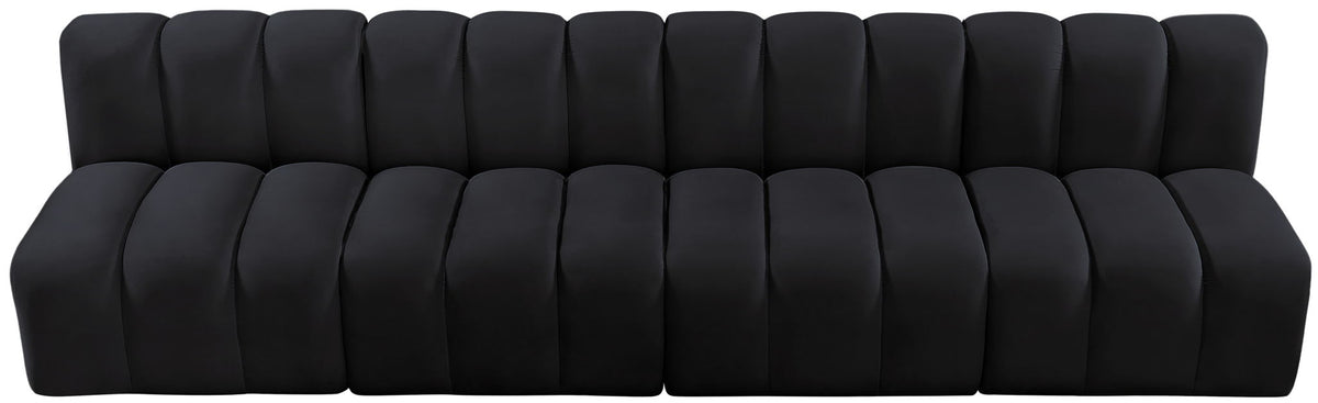 Arc - Velvet 4 Seats Modular Sofa