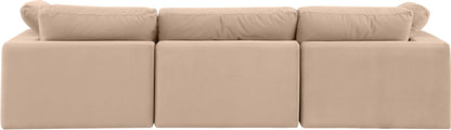 Comfy - Velvet Modular Sofa 3 Seats