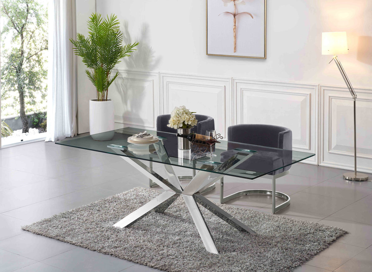 Gianna - Dining Chair with Chrome Legs