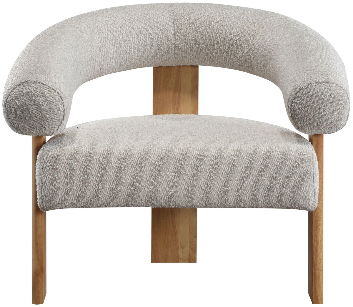 Winston - Accent Chair With Natural Legs